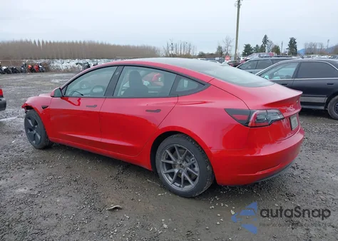 2022 Tesla Model 3 Long Range Dual Motor All-Wheel Drive from USA, damaged, VIN 5YJ3E1EB8NF206822